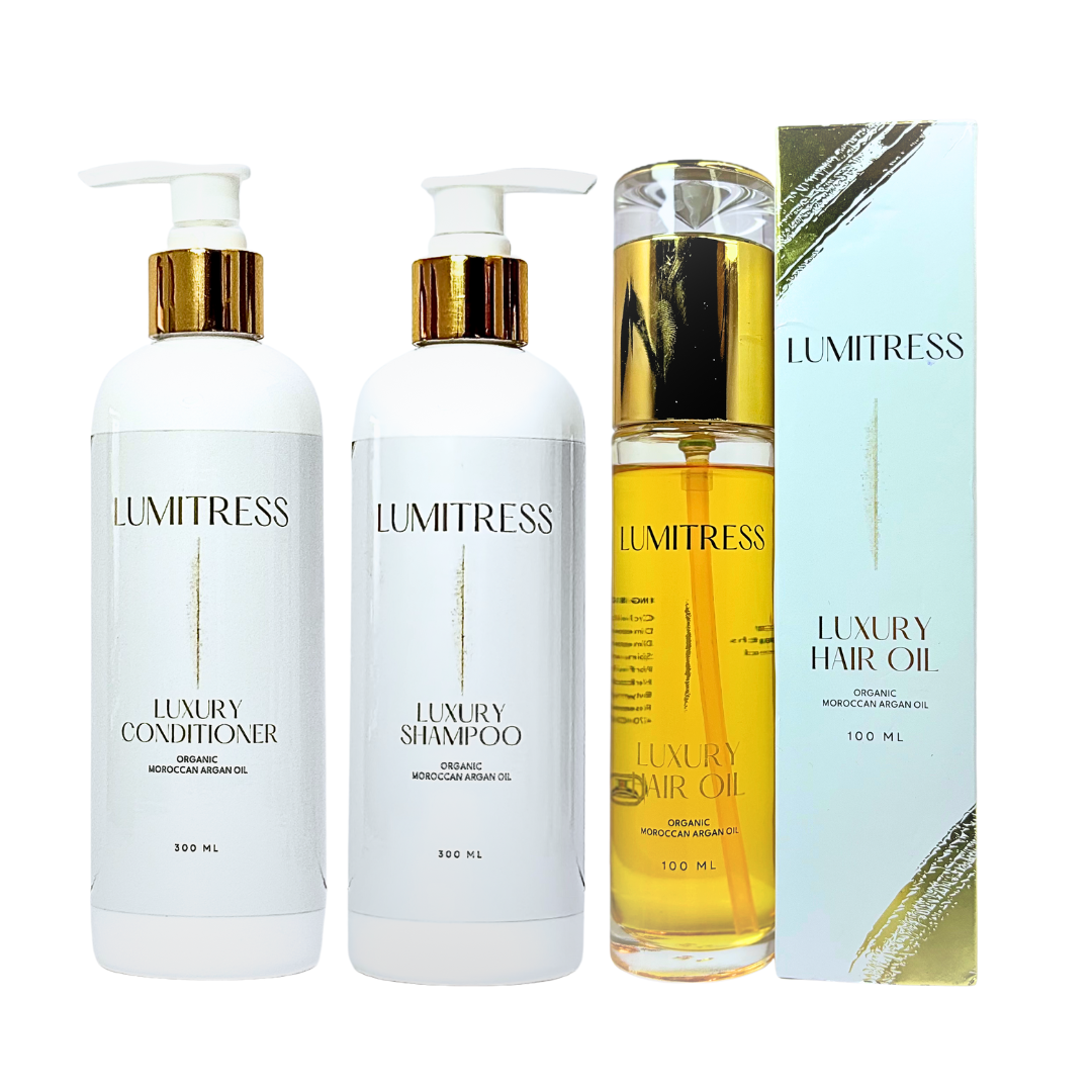 Luxury Radiance Set - Scalp Care For Your: Psoriasis, Itching, Dandruff & Hydration - 10 Minute Miracle