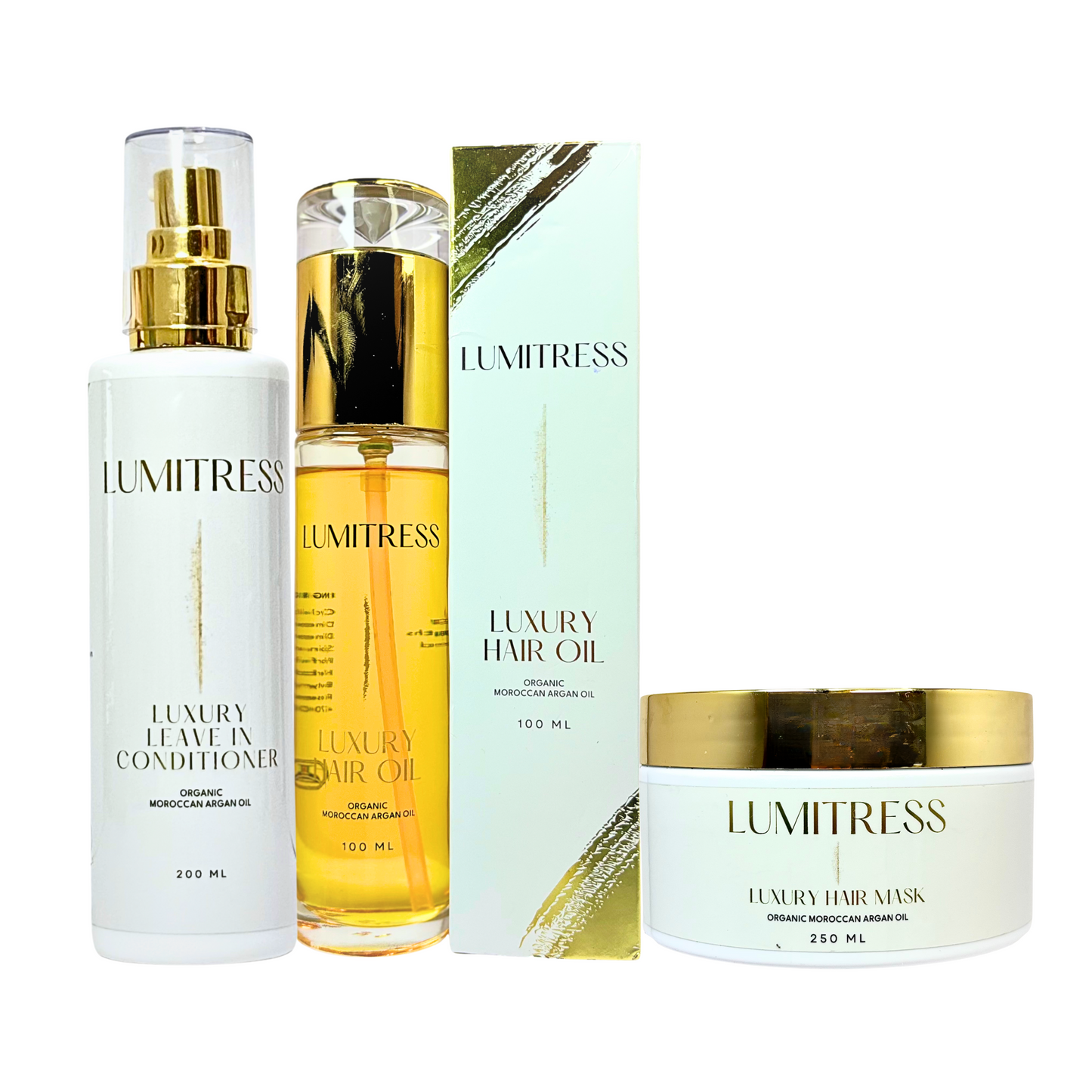 Hydration Care for Dry, Dull & Damaged Hair – Deep Moisture Boost – Complete Bundle