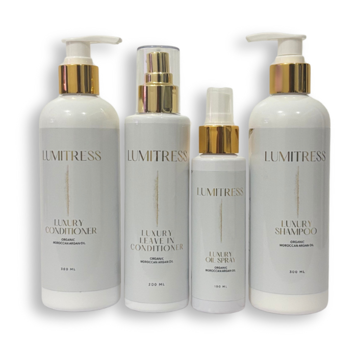 LuxeHair 4-Phase Bundle - Scalp Care For Your: Psoriasis, Itching, Dandruff & Hydration - 10 Minute Miracle