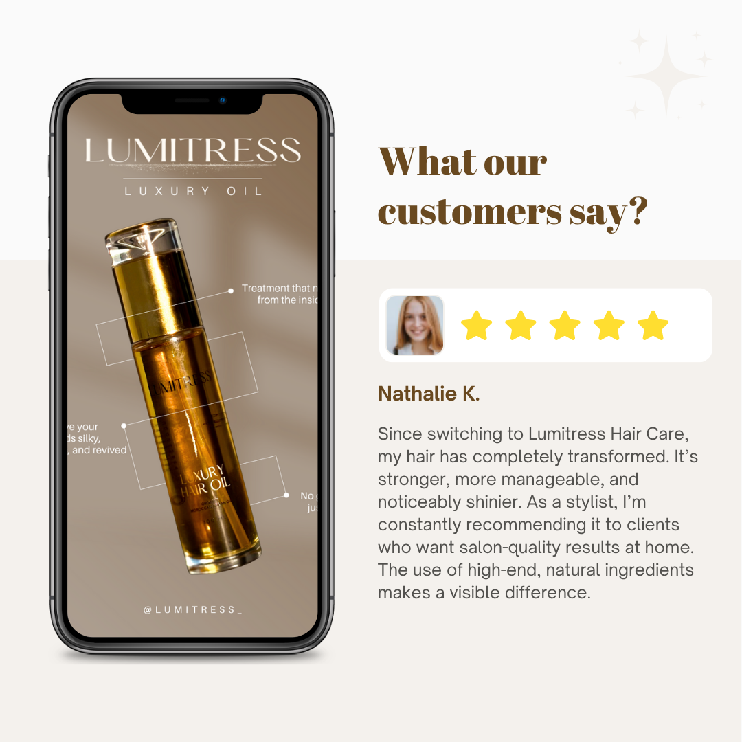 Luxury Hair Oil - Scalp Care For Your: Psoriasis, Itching, Dandruff & Hydration - 10 Minute Miracle