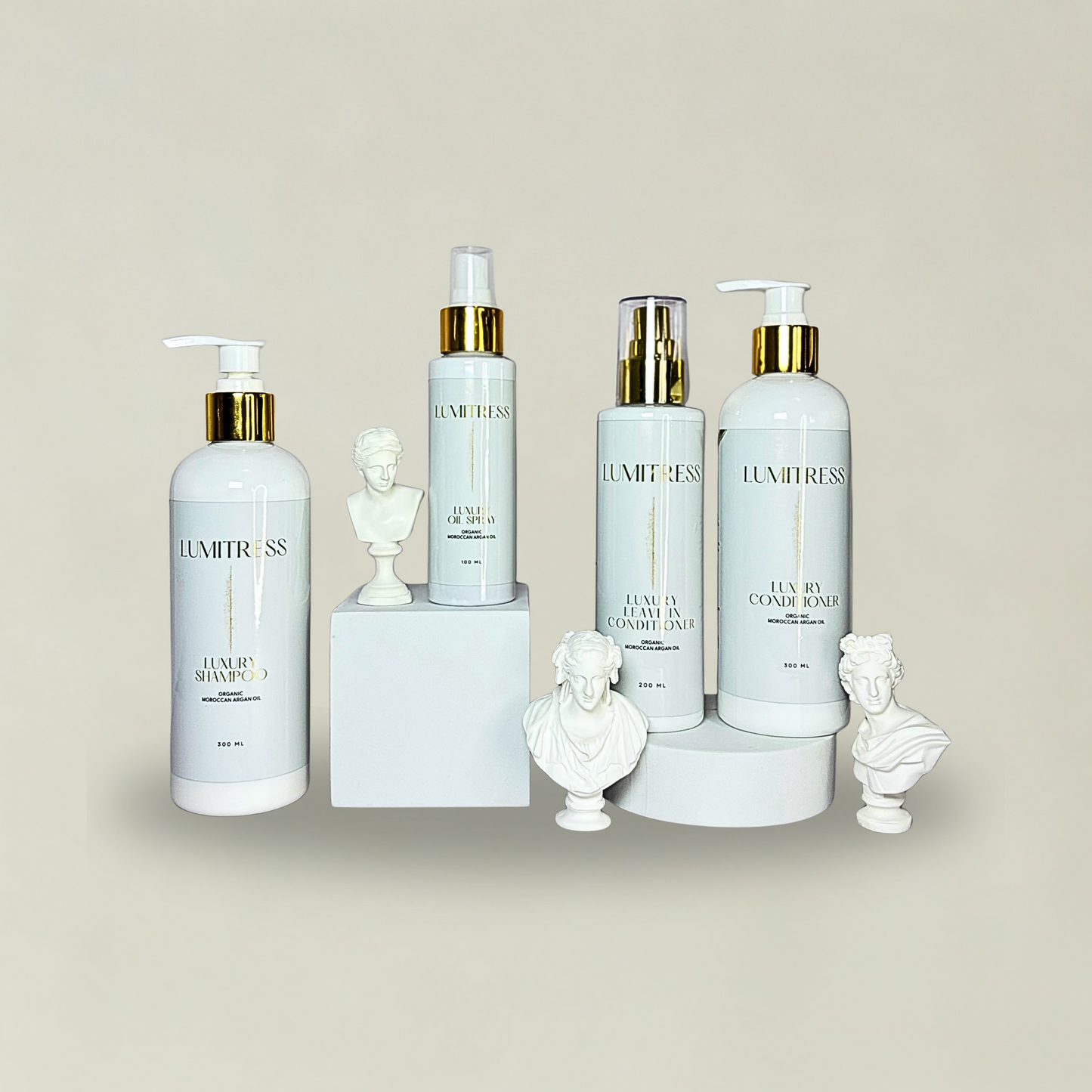LuxeHair 4-Phase Bundle - Scalp Care For Your: Psoriasis, Itching, Dandruff & Hydration - 10 Minute Miracle