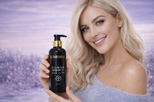 The Best Purple Shampoo For Blonde: How Lumitress Icy Silver Shampoo Works On Blonde Hair