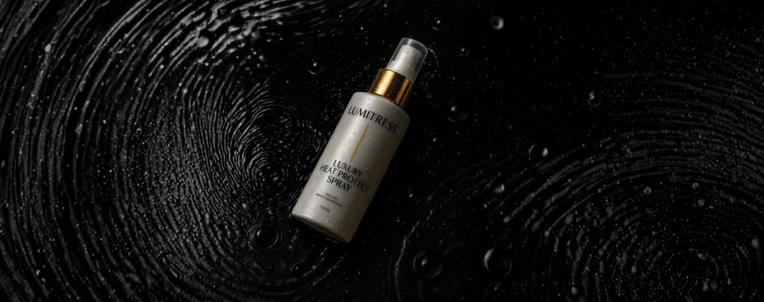 Heat protectant spray for colored hair