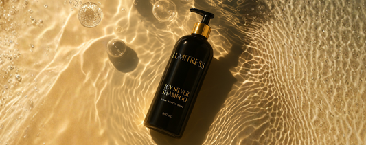 Icy silver shampoo