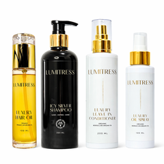 Frizz & Brassy Care for Blonde, Highlighted & Color-Treated Hair – Brighten, Control & Brass Neutralizing – Mega Bundle