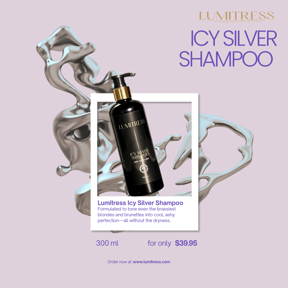 Icy Silver Shampoo - Scalp Care For Your: Psoriasis, Itching, Dandruff & Hydration - 10 Minute Miracle