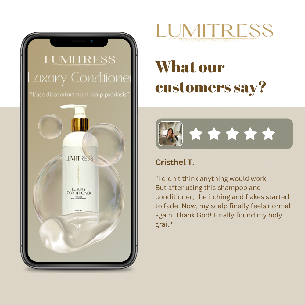 Luxury Conditioner - Scalp Care For Your: Psoriasis, Itching, Dandruff & Hydration - 10 Minute Miracle