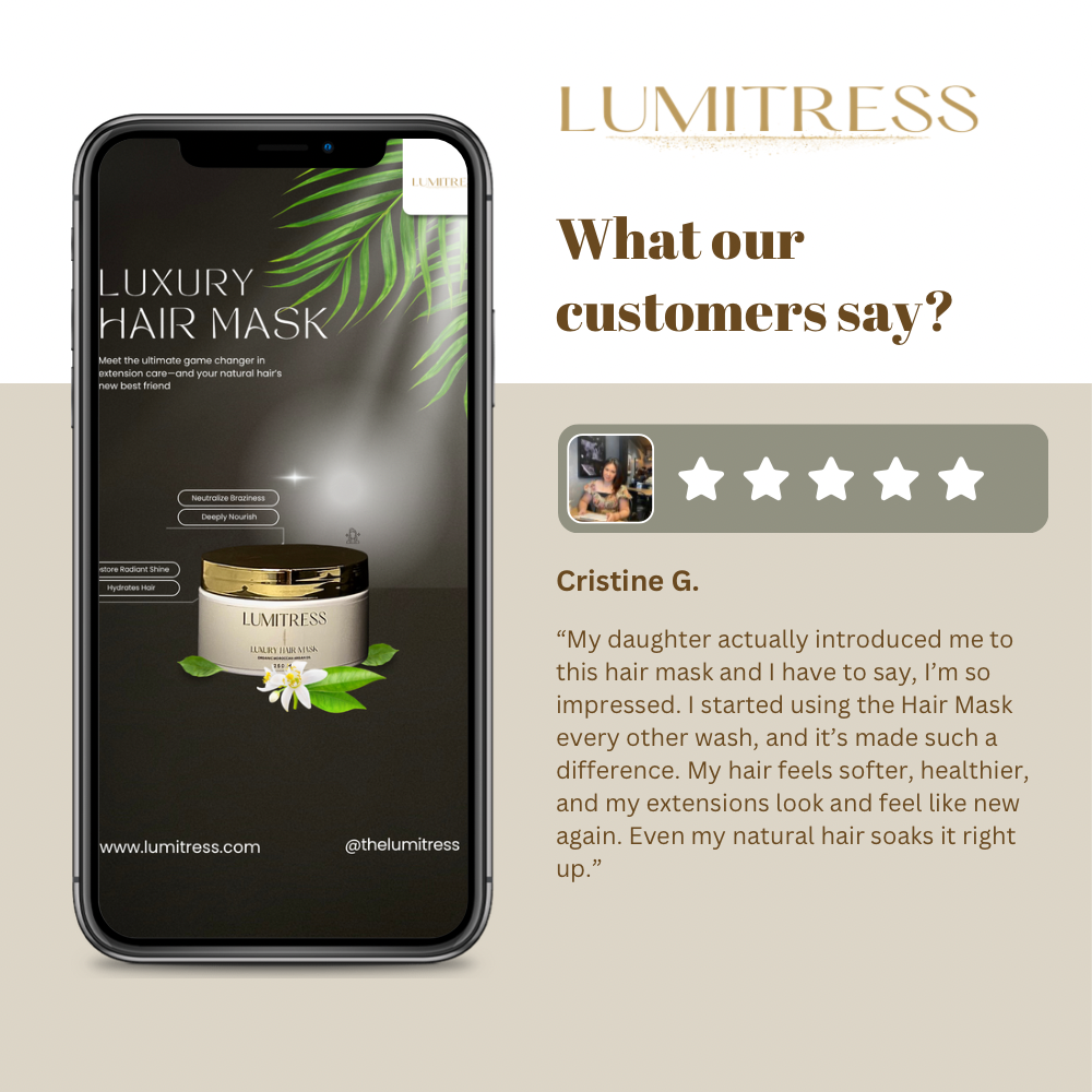 Luxury Hair Mask - Scalp Care For Your: Psoriasis, Itching, Dandruff & Hydration - 10 Minute Miracle