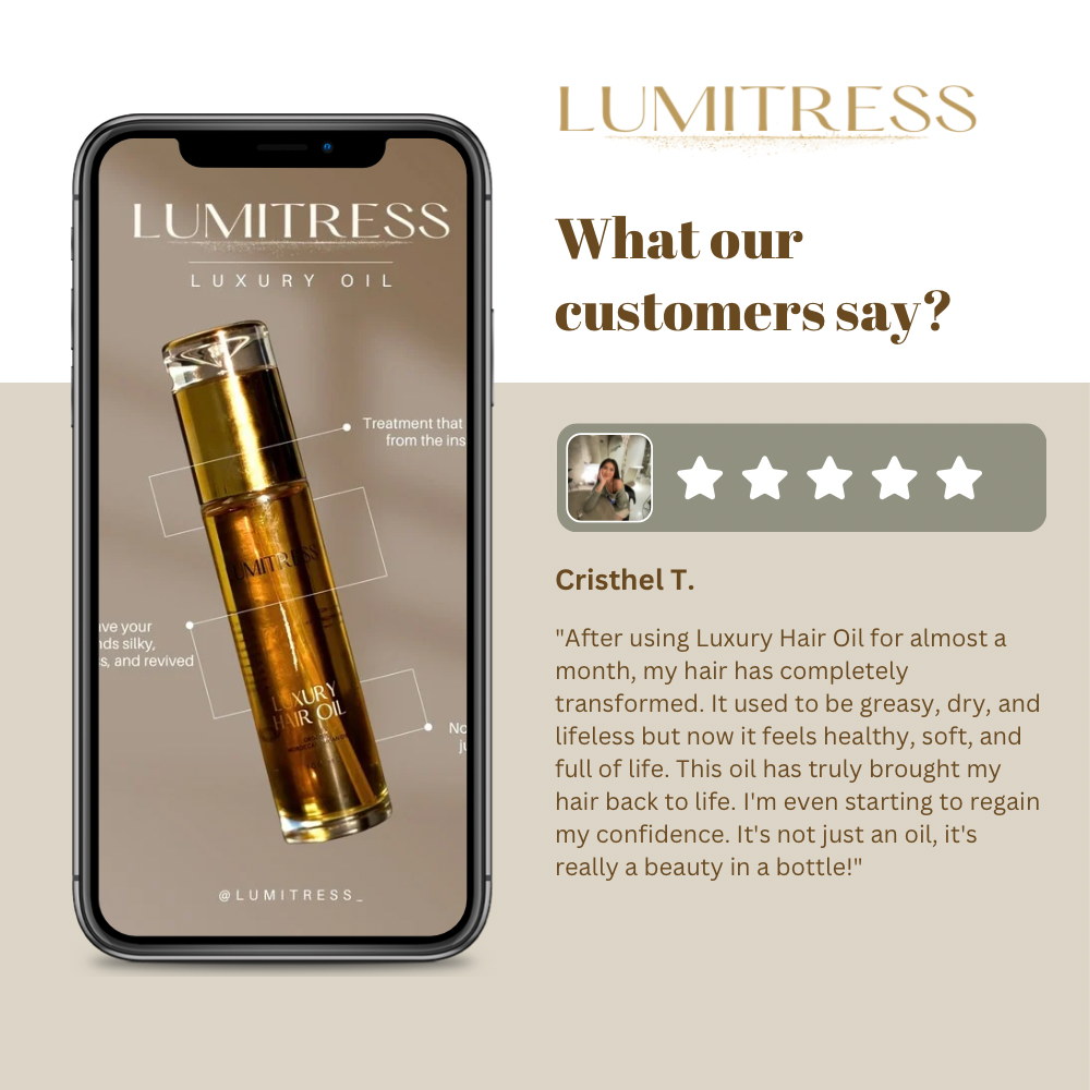 Luxury Hair Oil - Scalp Care For Your: Psoriasis, Itching, Dandruff & Hydration - 10 Minute Miracle