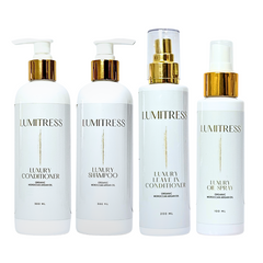 LuxeHair 4-Phase Bundle - Scalp Care For Your: Psoriasis, Itching, Dandruff & Hydration - 10 Minute Miracle